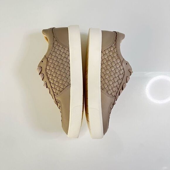 SAM EDELMAN Emma Lace-up Sneakers‎ In Mink Grey - Picture 2 of 9